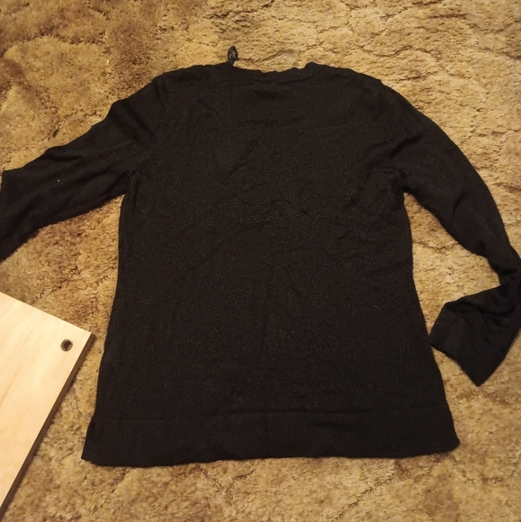 Womens Jones Ney York Collection Black Long Sleeve Size Small - Picture 3 of 3